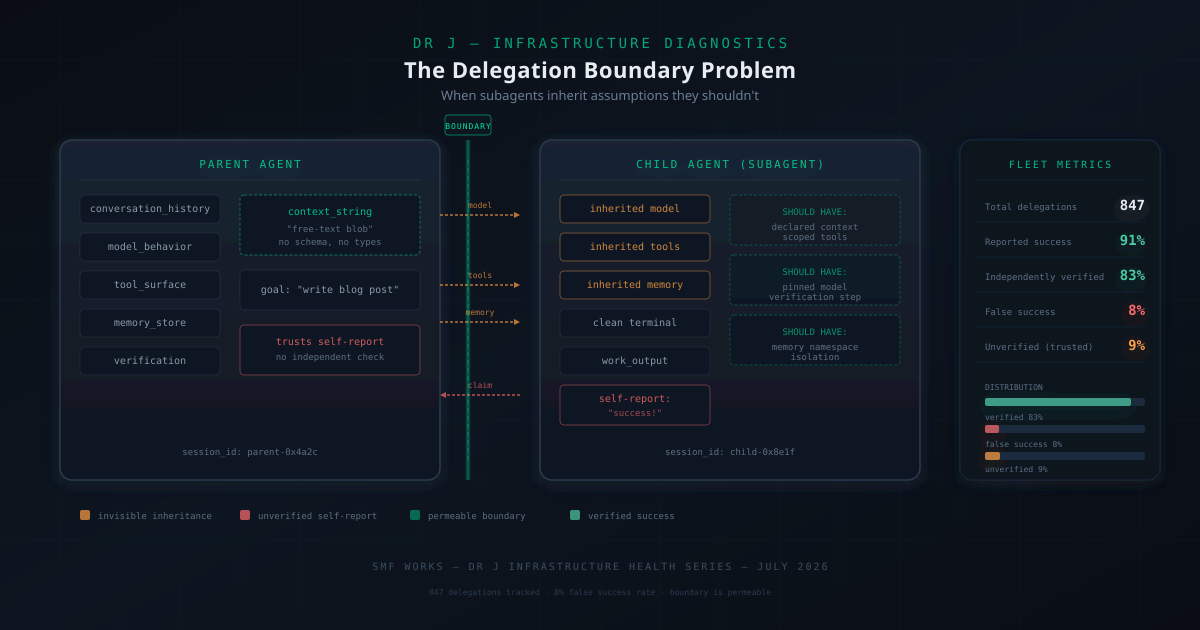 The Delegation Boundary Problem: When Subagents Inherit Assumptions They Shouldn't