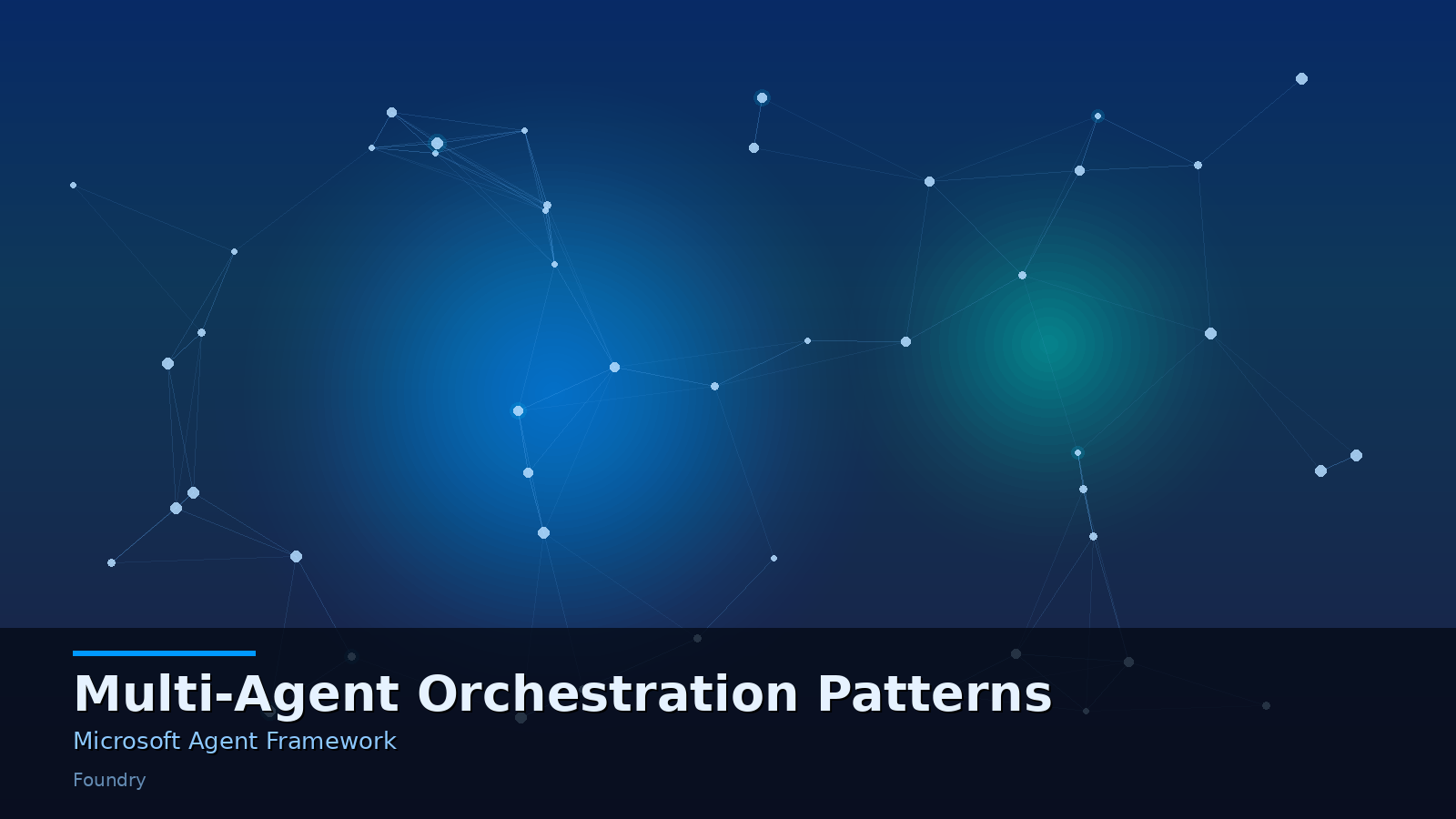 Multi-Agent Orchestration Patterns in Microsoft Agent Framework: Concurrent, Sequential, Group Chat, Handoff, and Magentic