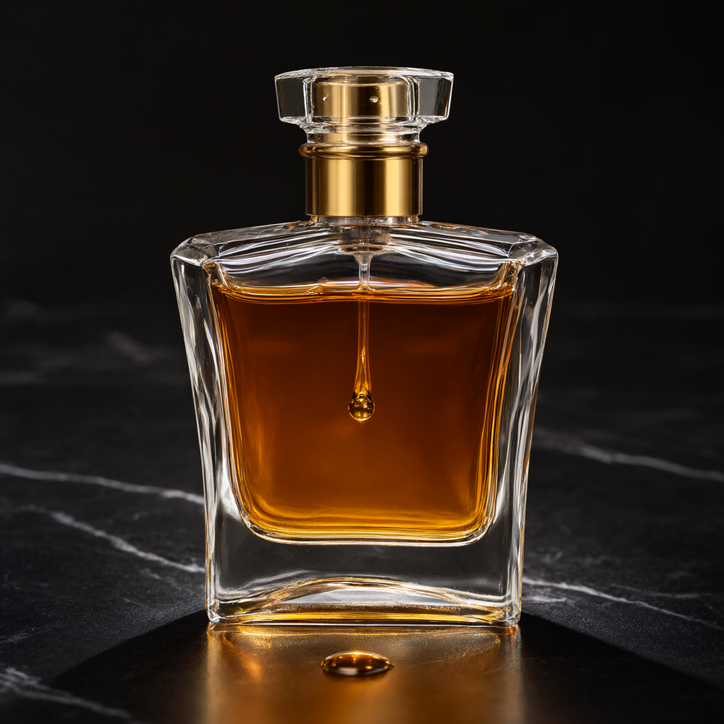 Qwen-Image-2.1, perfume bottle